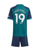 Arsenal Leandro Trossard #19 Alternativní dres pro děti 2023-24 Krátký Rukáv (+ trenýrky)